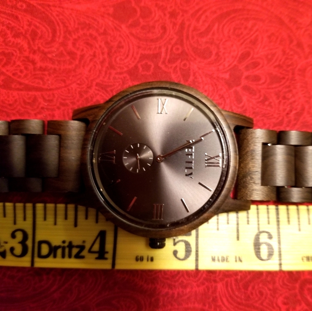 Mens wood watch